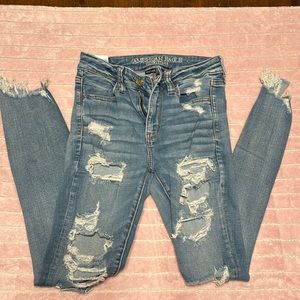 American Eagle size 4 regular, next level stretch x skinny